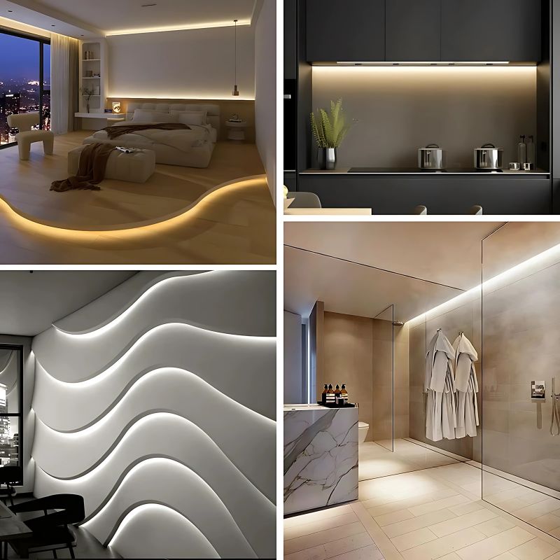 Led Dây Akimi ArchiGrow G15 – Giải Pháp Chiếu Sáng Hắt Trần Chuẩn Kiến Trúc Cho Nội Thất